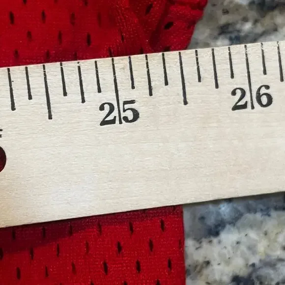 Colosseum Mens XL Wisconsin Badgers #27 Football Jersey Red White NCAA - Picture 8 of 9